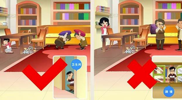 室内避震方法（一）